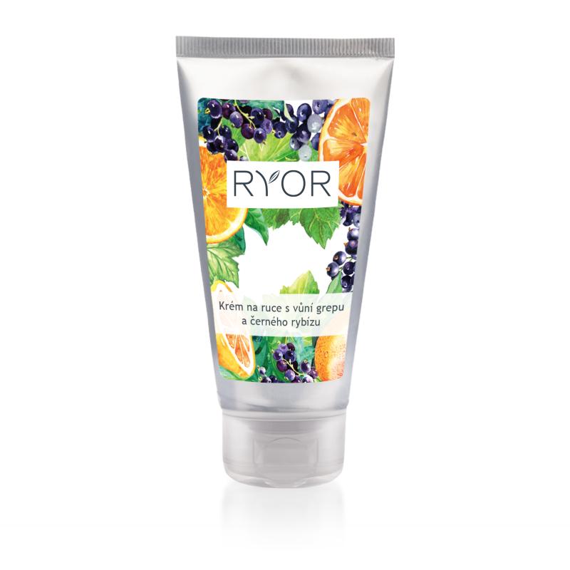 Ryor - Krém na ruce s vůní grepu a černého rybízu (Face + Body Care)