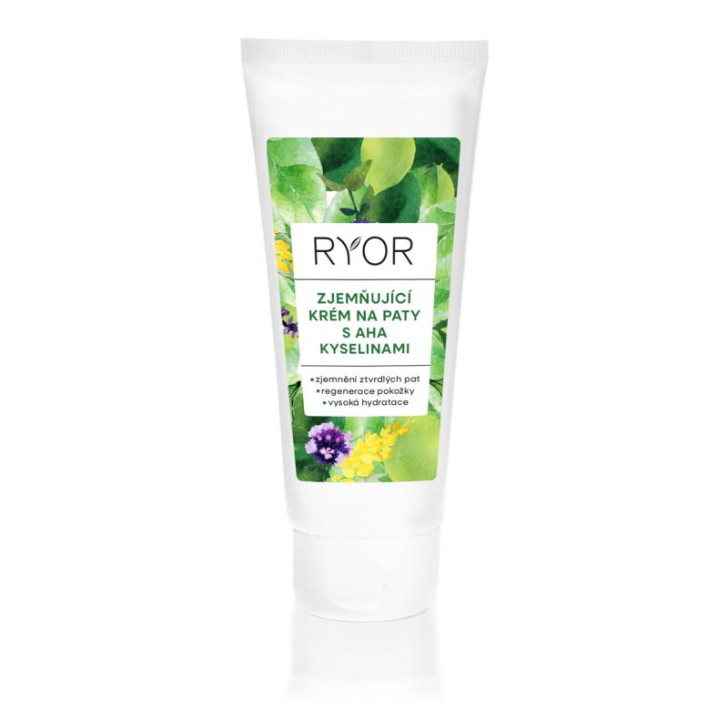 Ryor - Zjemňujúci krém na päty s AHA kyselinami (Face + Body Care)